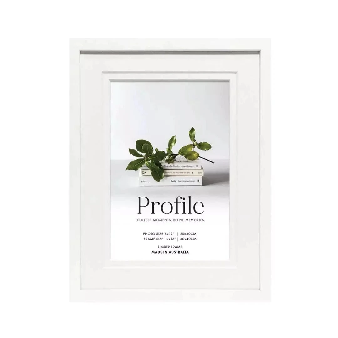 Profile Deluxe Gallery Photo Wall Frame Set E - 8 Frames - White 1 Profile Deluxe Gallery Photo Wall Frame Set E - 8 Frames - White