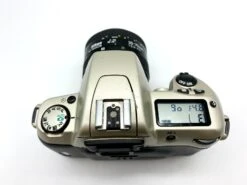 Used Nikon F60 QD Champagne 35MM W/ AF Nikkor 35-70mm F/ 3.3-4.5 LENS S/N 2453554 -Nikon Shop f60.35 70mm.06 1