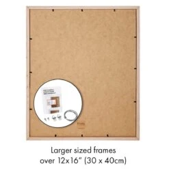 Profile Deluxe Gallery Photo Wall Frame Set B - 6 Frames - White -Nikon Shop frame 3 5