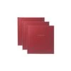 Profile Havana Slip-in 4x6 - 200Pht - Red 3 Pack Bundle