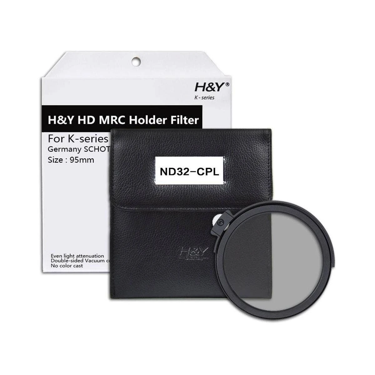 H&Y Filters K-Series 95mm Drop-in ND32CPL Filter For K-series Holder 2 H&Y Filters K-Series 95mm Drop-in ND32CPL Filter For K-series Holder - Image 2