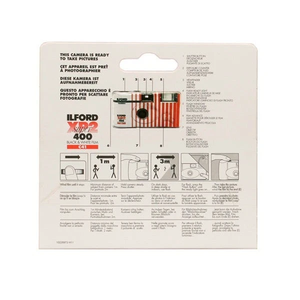 Ilford XP2 Disposable 35mm Black & White Camera 27exp 4 Ilford XP2 Disposable 35mm Black & White Camera 27exp - Image 4