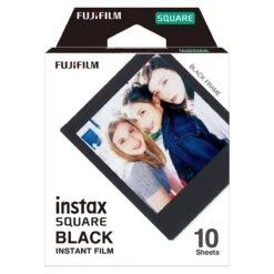 FujiFilm Fuji Instax Square Black Frame 10 Pack Film