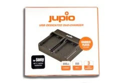 Jupio Dual USB Charger For Sony NP-F Battery