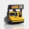 Refurb Polaroid Job Pro Black And Yellow 600 Series Instant Camera