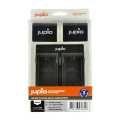 Jupio Sony NP-FZ100 Twin Battery + Dual Charger Kit