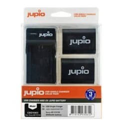 Jupio Sony NP-FZ100 Twin Battery + Single Charger Kit