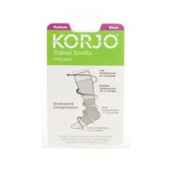 Korjo Compression Travel Socks - Medium