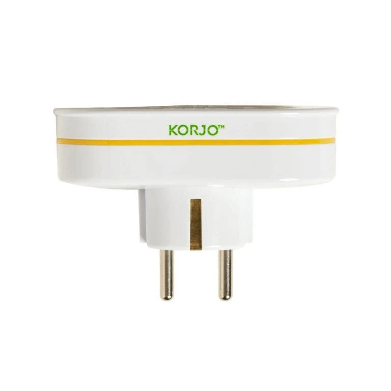 Korjo Double Adapter - Europe 1 Korjo Double Adapter - Europe