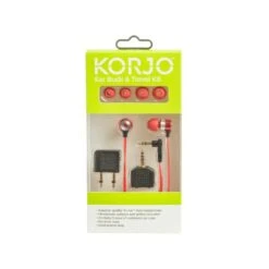 Korjo Ear Buds And Travel Kit -Nikon Shop korjo ear buds and travel kit 06