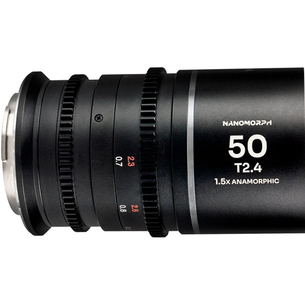 Laowa Nanomorph 50mm T2.4 1.5X S35 Anamorphic Lens - L Mount (Silver) 2 Laowa Nanomorph 50mm T2.4 1.5X S35 Anamorphic Lens - L Mount (Silver) - Image 2