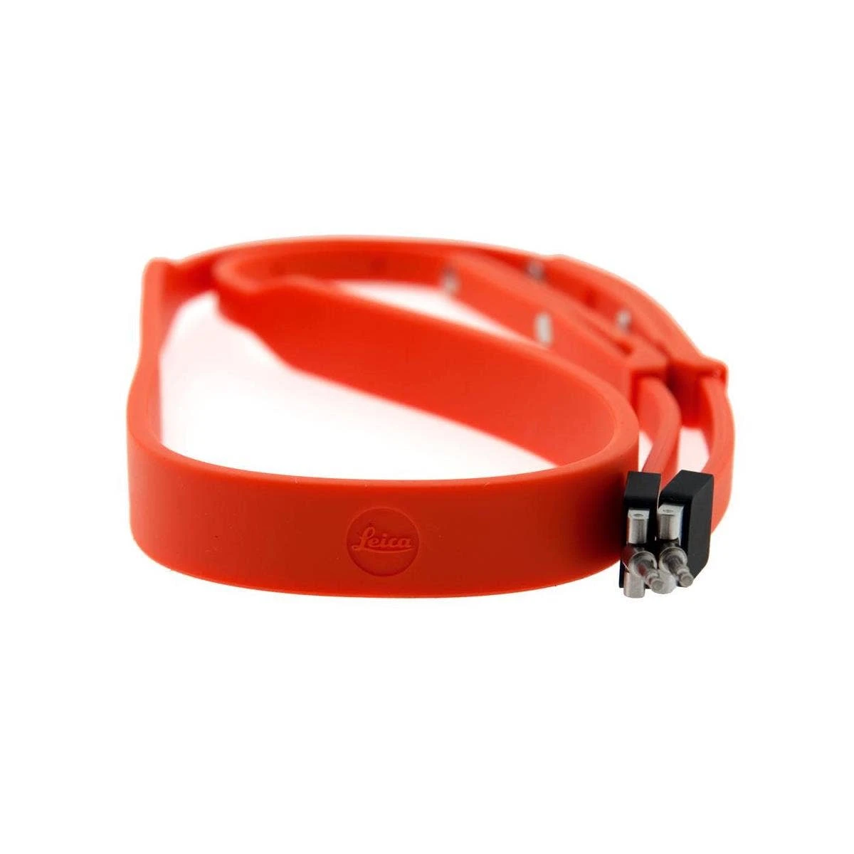 Leica Neck Strap Silicon - Orange-Red 2 Leica Neck Strap Silicon - Orange-Red - Image 2