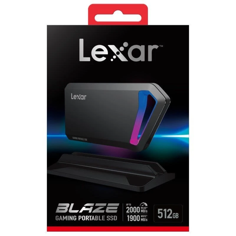 Lexar Blaze SL660 Portable Solid State Drive 500GB SSD Up To 2000MB/s Read 1 Lexar Blaze SL660 Portable Solid State Drive 500GB SSD Up To 2000MB/s Read