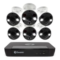 Swan 6 Camera 8 Channel 4K Professional NVR Security System