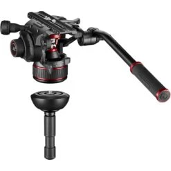 Manfrotto Nitrotech Fluid Video Head -Nikon Shop manfrotto mvh612ah nitrotech fluid video head04