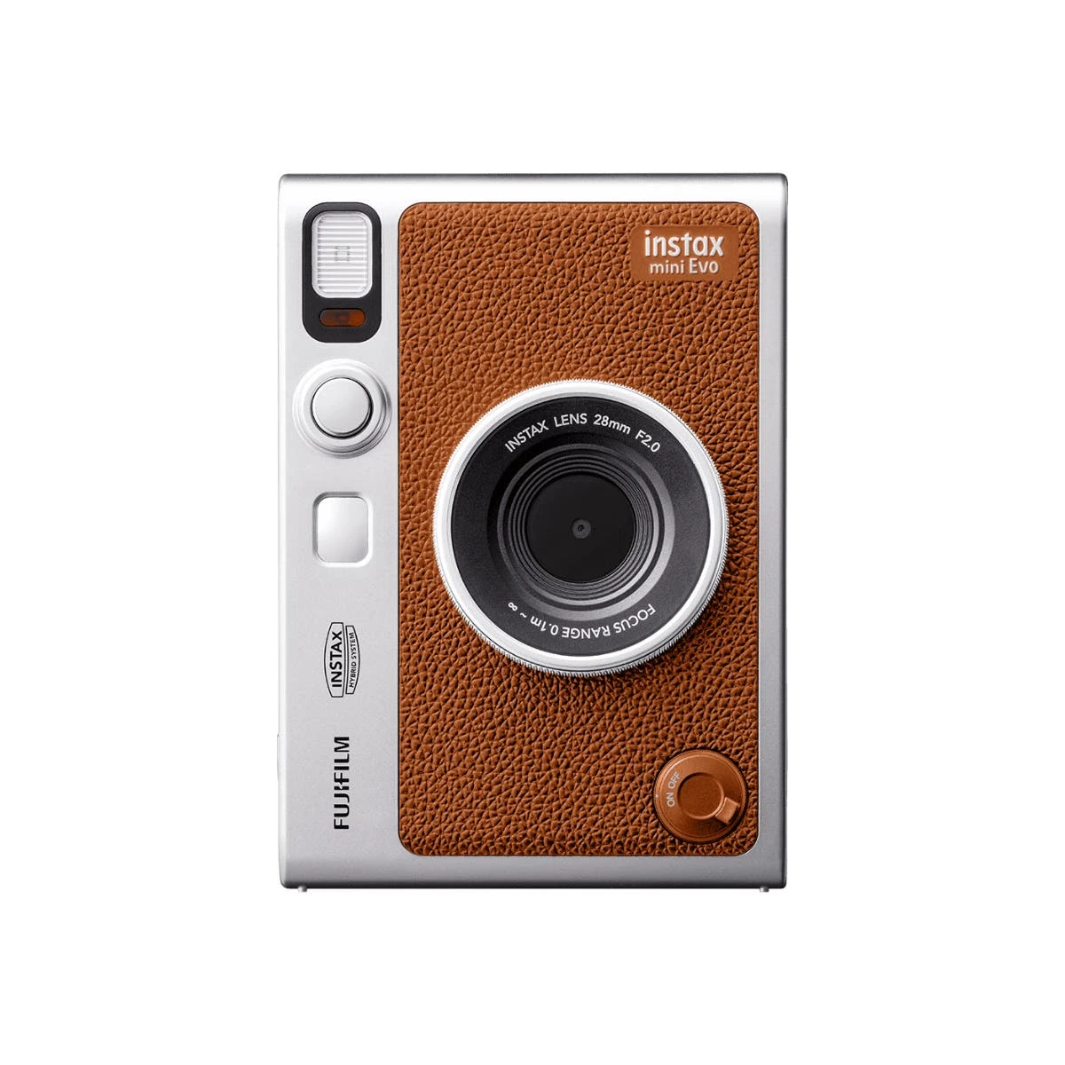 Fujifilm Instax Mini Evo Camera Brown 1 Fujifilm Instax Mini Evo Camera Brown