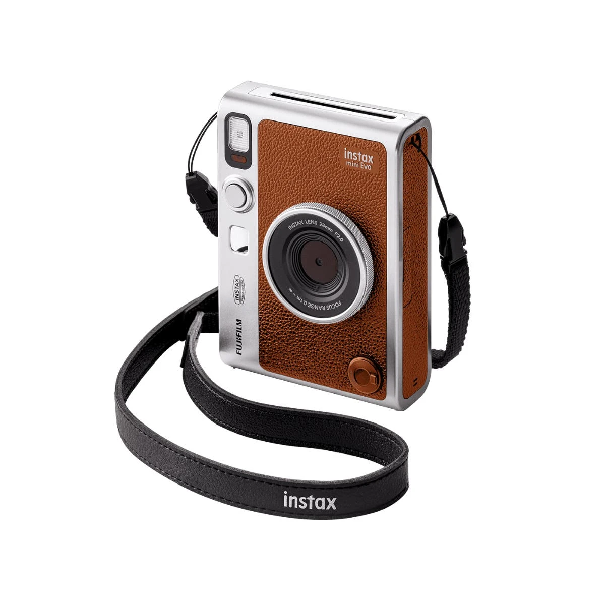 Fujifilm Instax Mini Evo Camera Brown 3 Fujifilm Instax Mini Evo Camera Brown - Image 3