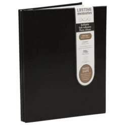 NCL Self Adhesive Slim Black Refillable Album UR1