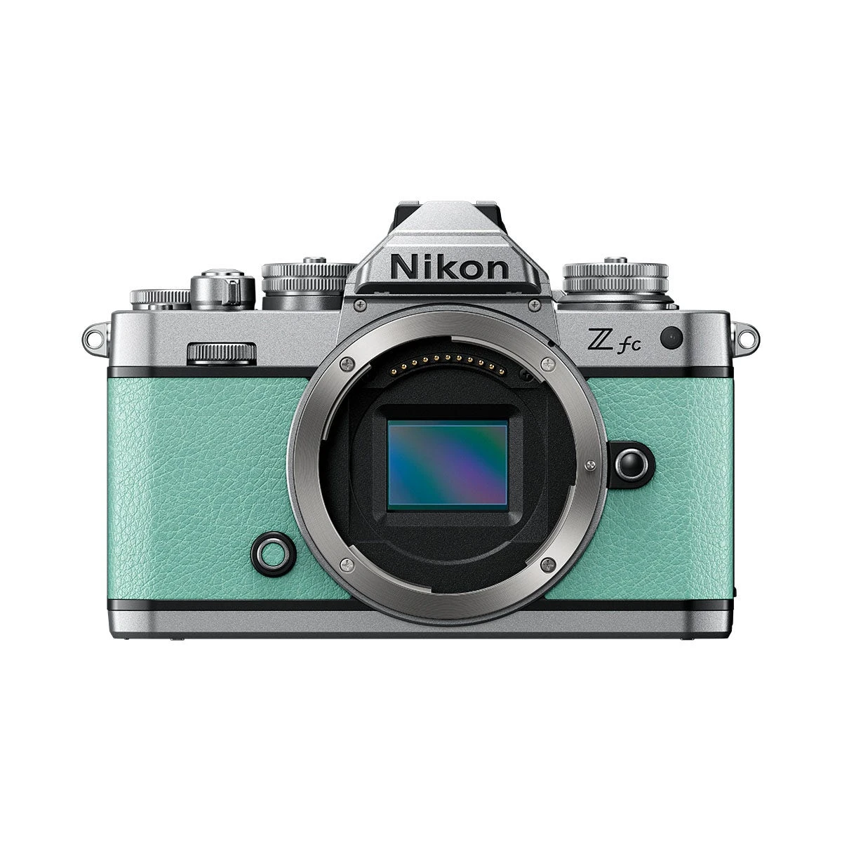 Nikon Z Fc Body Mint Green With Nikkor Z 16-50mm VR And Z 50-250mm VR Lens 2 Nikon Z Fc Body Mint Green With Nikkor Z 16-50mm VR And Z 50-250mm VR Lens - Image 2