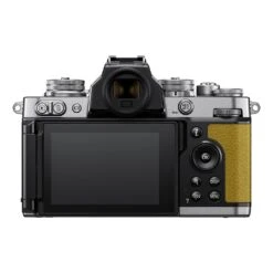 Nikon Z Fc Mustard Yellow With Nikkor Z 16-50mm VR And Z 50-250mm VR Lens -Nikon Shop nikon 0014 zfc sl mustard yellow back 1