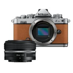 Nikon Z Fc Body Amber Brown With Nikkor Z 28mm F/2.8 (SE)