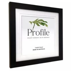 Profile 10420 Deluxe Black 10x10/ 8x8" / 25x25/20x20 Cm