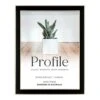 Profile Eternal Black 6x8 Photo Frame