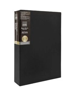 Profile Regal Black Photo Album Slip-in Holds 300 4x6 Photos