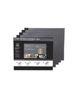 Profile Self Adheasive 375x300 Refill - 10 Pages - Black