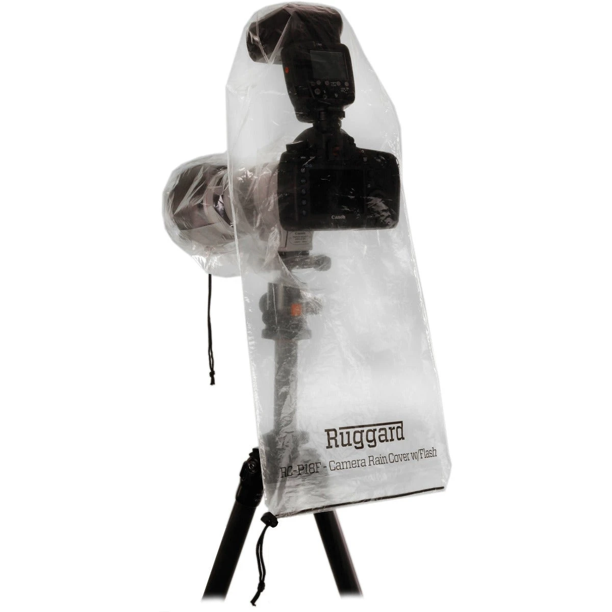 Ruggard Rain Cover DSLR With Flash And Lenses To 18" Long RC-P18F