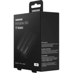 Samsung T7 Shield 1TB USB 3.2 Portable SSD - Black 22 Samsung T7 Shield 1TB USB 3.2 Portable SSD - Black -Nikon Shop samsung 1tb 12