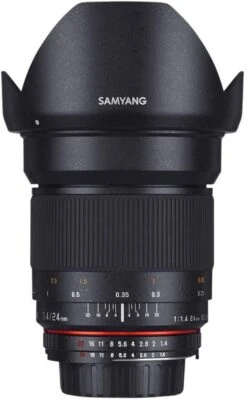 Samyang 24mm F/1.4 - Micro 4/3rds Full Frame -Nikon Shop samyang 24mm f1.4 micro 43rds full frame 2