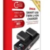 INCA Charger USB Twin SONY NP-F970 Int USB Cord Input Micro&TypeC Port LCD/Powerbank