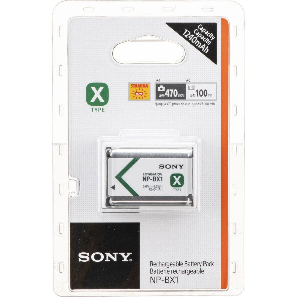Sony NP-BX1 X Series Battery FOR RX100 Series Cameras BX1 1 Sony NP-BX1 X Series Battery FOR RX100 Series Cameras BX1