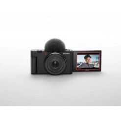 Open Box Sony ZV-1F Vlog Camera (Black) -Nikon Shop sony zv 1f black 0009 cx64700 image black 1