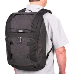 ThinkTANK SpeedTop 30 Backpack - Black/Grey -Nikon Shop speedtop 20 on body right 1