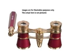 Used Lascala 3x25 Iolanta Burgundy And Gold Opera Glasses -Nikon Shop used lascala 3x25 iolanta burgundy and gold opera glasses 02