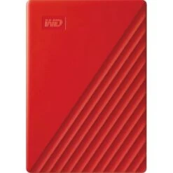 Open Box WD My Passport 4TB USB 3.0 Portable Hard Drive - Red
