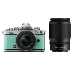 Nikon Z Fc Body Mint Green With Nikkor Z 16-50mm VR And Z 50-250mm VR Lens