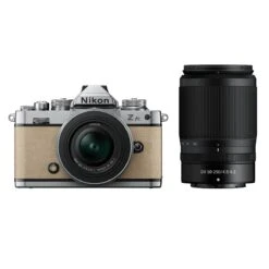 Nikon Z Fc Body Sand Beige With Nikkor Z 16-50mm VR And Z 50-250mm VR Lens