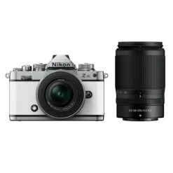 Nikon Z Fc Body White With Nikkor Z 16-50mm VR And Z 50-250mm VR Lens